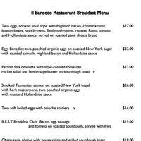 breakfast at versace gold coast|il barocco restaurant menu.